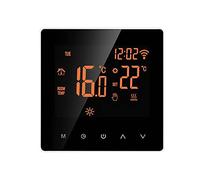 Termostato 16A / No Controller di temperatura digitale del termostato intelligente arancione bianco App. Controllo Lcd. Schermata DisplayTouch