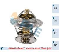 Termostato 5307087 FAE per SEAT VW AUDI SKODA FORD