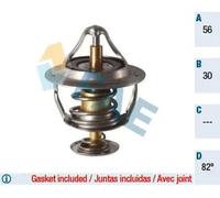 Termostato 5322582 FAE per MITSUBISHI TOYOTA LEXUS NISSAN PROTON RENAULT SMART