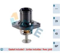 FAE 5322989 Termostato, refrigerante per CITROËN,FIAT,LANCIA,PEUGEOT