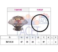 Termostato 7.8410 FACET per AUDI VW SKODA