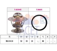 Termostato 7.8483 FACET per FORD FOCUS I Tre volumi FOCUS II Tre volumi FOCUS II
