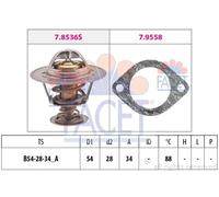 FACET 7.8536 Termostato motore