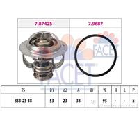 Termostato 7.8742 FACET per SKODA AUDI VW SEAT