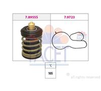 Termostato Refrigerante Facet 7.8955 Made In Italy - Oe Equivalent per Audi Seat