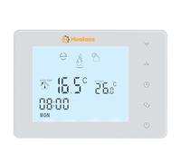 Termostato a batteria per caldaia a gas,Termostato Caldaia Programmabile 2 fili da Parete, Cronotermostato Settimanale Digitale (Batterie escluso)(NO WIFI)