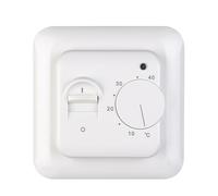 Termostato a pulsante meccanico, termostato regolabile manualmente | Regolatore di riscaldamento a pavimento regolabile manualmente,Controller termostato conveniente per edifici commerciali e civili