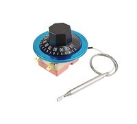 Termostato AC 220V Quadrante 16A 30-110 E 50-300 Interruttore Di Temperatura Del Forno Termostato Con Base In Ceramica Centigrado Termostato For Scaldabagno(30-110)
