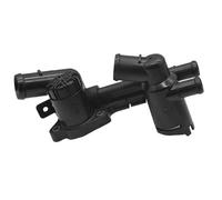 Termostato Alloggiamento Accessori Auto Motore Uscita Acqua Di Raffreddamento Termostato Custodia Compatibile Con Per Beetle 2012-2019 Per Jetta 2011-2018 03F121111A