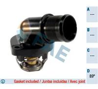 Termostato Alloggiamento con coperchio plastica 5322689 FAE per PEUGEOT CITROËN