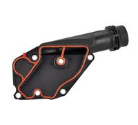 Termostato Alloggiamento Flangia Di Uscita Termostato Liquido Di Raffreddamento Motore 06E121168 06E121168B Compatibile Con A4 B7 B8 A5 A6 C6 A7 Per Sportback Per A8L D4 Q5 3.2T