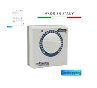 Termostato ambiente caldaia manuale meccanico semplice contatti caldo o freddo