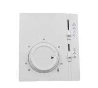 Termostato ambiente elettromeccanico for ventilconvettori a 2 tubi, selettore riscaldamento raffreddamento RAB11.1