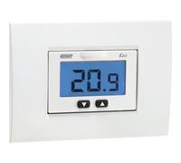 TERMOSTATO AMBIENTE ESTATE INVERNO ELETTRONICO DIGITALE INCASSO A BATTERIA KEO-B