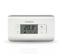 Fantini Cosmi Termostato Ambiente Digitale 3 Temperature CH115 Bianco