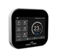 Termostato ambiente LX-MC6 Touch Screen per riscaldamento a pavimento, acqua calda con APP, WiFi in nero, Amazone, Alexa Google Home Smart Home Luxury Time