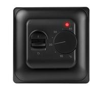 Termostato Ambiente Nero Regolatore Temperatura Riscaldamento Analogico