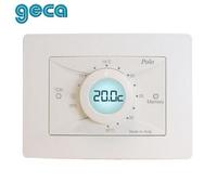 Termostato ambiente POLO Geca - a parete alimentazione a batteria retroilluminat