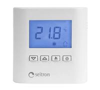 Termostato ambiente a batteria per caldaia con display digitale TAD02B SEITRON