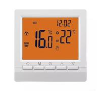 Termostato astuto programmabile di WiFi, montato a parete, touch screen LCD, alimentato a batteria per la casa