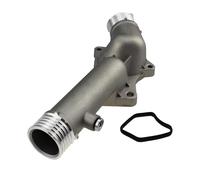 Termostato Auto Compatibile Con BMW Per E38 E39 520 528i 11531740478 Custodia Termostato In Metallo Alluminio Uscita Liquido Refrigerante Flangia Collo Acqua