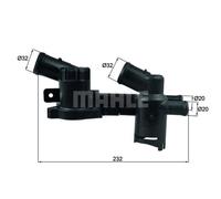 Termostato BEHR Refrigerante Con Guarnizione 80.89°C TH 52