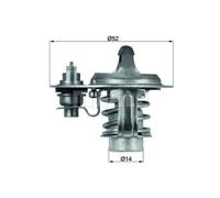 Termostato BEHR Refrigerante Con Guarnizione 88°C TX 76 88D