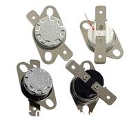 Termostato bimetallico da 100 pezzi KSD302/KSD301 0C-350C 10A250V 100C 115C 120C 130C 135C 140C 145C 150C 160 gradi Normale Chiuso Aperto(95C)