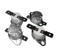 Termostato Bimetallico KSD301 Riarmo Automatico 10A | 5 interruttori termici, ampio intervallo 0~350°C for la protezione del dispositivo(10A-Normal close,270C-Ceramic)