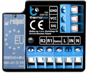 Termostato Blebox ThermoBox WiFi 230 V Smart Temperature Controller