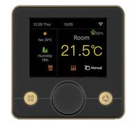 Termostato Caldaia Programmabile Display Colorato(WIFI Water3A) | Schermo LCD a colori, controllo vocale Alexa Google, app remota, installazione semplice, design intuitivo