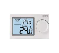 Termostato Caldaia Semplice Display Grande Rotella Manuale Certificato CE | EMOS