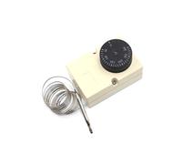 Termostato Capillare per Controllo Della Temperatura con Manopola per Elettrodomestici da 50 A 300 C, con Manopola Coperta, Regolatore di Temperatura