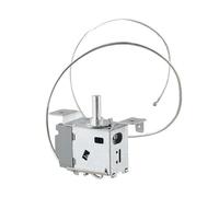 Termostato compatible with frigorifero WPF21-EX Sonda a 2 pin Regolatore di temperatura da 50 cm Argento Ricambi compatible with elettrodomestici compatible with frigorifero