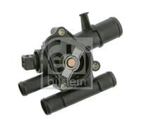 Termostato con alloggiamento 24158 FEBI BILSTEIN per RENAULT MEGANE II Familiare