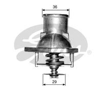 Termostato con alloggiamento TH15192G1 GATES per OPEL KADETT E VECTRA A OMEGA A