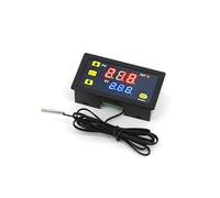 Termostato con display LED for controllo temperatura digitale 12V 24V AC110-220V, sonda 20A con controllo caldo/freddo