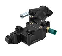 Termostato con Sensore per C2 C3 Alloggiamento Liquido Raffreddamento Motore Compatibile con 206 207 307 Fiorino Qubo Ricambio OE 9654775080 Montaggio Semplice e Preciso