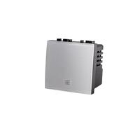 Termostato Connesso WIFI Da Incasso, Compatibile Con Bticino Living, Occupa 2 Moduli, Colore Bianco, Termostato Boiler Elettrico, APP TUYA Touchscreen