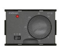 TERMOSTATO DA INCASSO 503 A BATTERIA CON MANOPOLA PER CALDAIA 4GREEN 4G000500