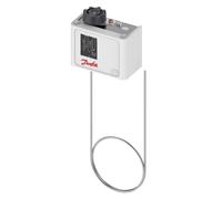TERMOSTATO DANFOSS KP ELETTRONICO PER AMBIENTE FRIGORIFERO CON SONDA E CONTATTI