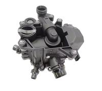Termostato del liquido di raffreddamento del motor 11537644811 Modulo di gestione termica del termostato raffreddamento motore a benzina adatto per BMW 330i 430i 520i 530i(3)