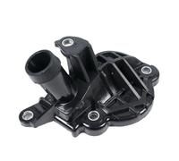Termostato del liquido di raffreddamento del motor Connettore alloggiamento coperchio termostato pompa acqua Refrigerante 04E121121F Coperchio adatto per VW 04E 121 F 121F(Without small tube)