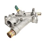 Termostato del liquido di raffreddamento del motore per 406 607 e controllo della temperatura elevata Regolatore di temperatura con alloggiamento in metallo premium 1336Q4 Parte
