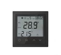 Termostato del regolatore di temperatura del riscaldamento del pavimento con la funzione di blocco dei bambini, regolatore di temperatura con display a LED per il monitoraggio della temperatura in