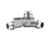 Termostato di raffreddamento Per E46 E39 X3 X5 Z3 Z4 320i 325i 330i 525i | Uscita della pompa dell'acqua liquido raffreddamento dell'alloggiamento termostato di raffreddamento motore dell'auto