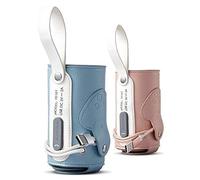 Termostato Di Ricarica Usb Termostato Scaldabiberon Set Di Isolamento Termico Universale Blu