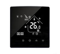 Termostato di riscaldamento, 3A 16A WiFi Specchio Screen Regolatore di temperatura per Tuya Indoor Electric Water Heating Wall-mounted Boiler Wireless(1)