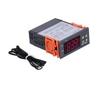 Termostato Digitale -1000 Regolatore Universale di Temperatura per Impianti di Raffreddamento e Riscaldamento con Display Fahrenheit 24V per Frigoriferi Serre e Incubatori