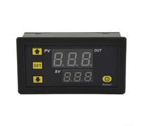 Termostato Digitale -55-120°C Controllo Riscaldamento(110V-220V) | Intervallo -55 a 120 gradi, modalità caldo o per freddo, display LED per bicolore, controllo costante